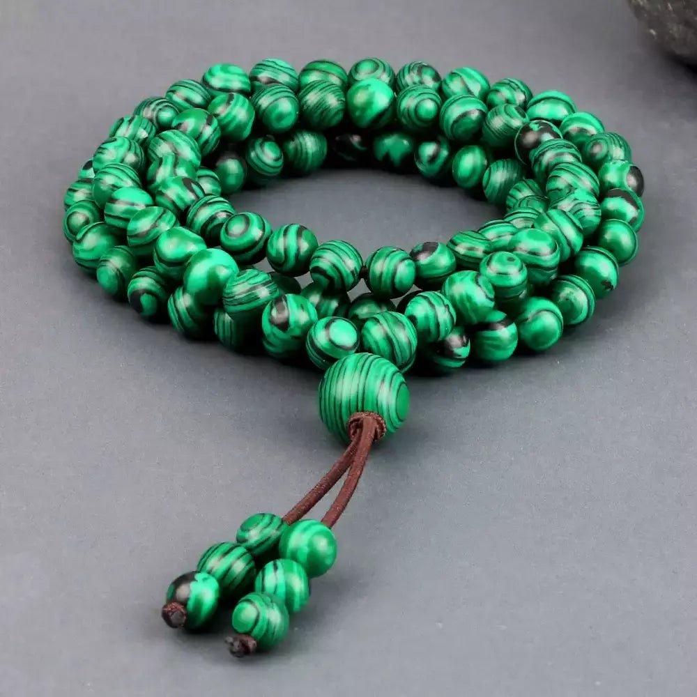 Pulseira Japamala de Malaquita vendido por Aloha Spirit Store