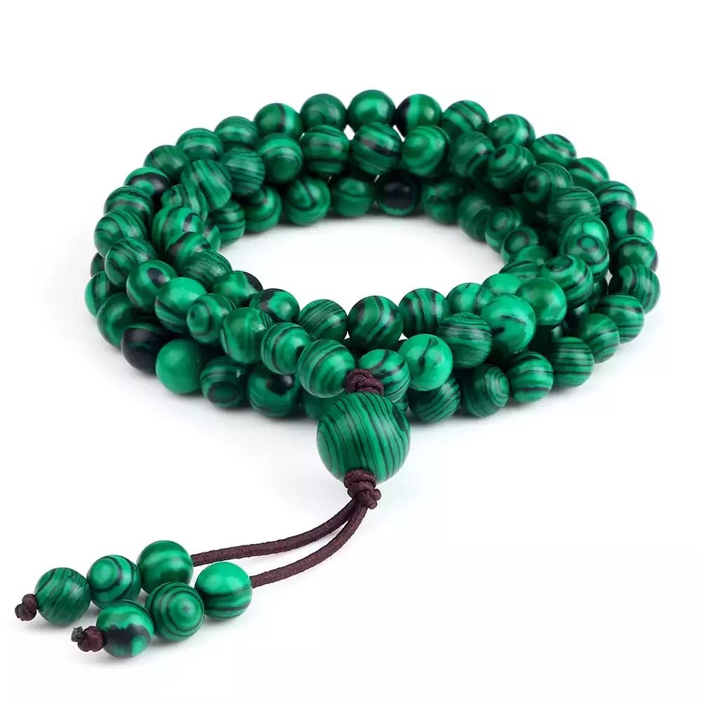 Pulseira Japamala de Malaquita vendido por Aloha Spirit Store