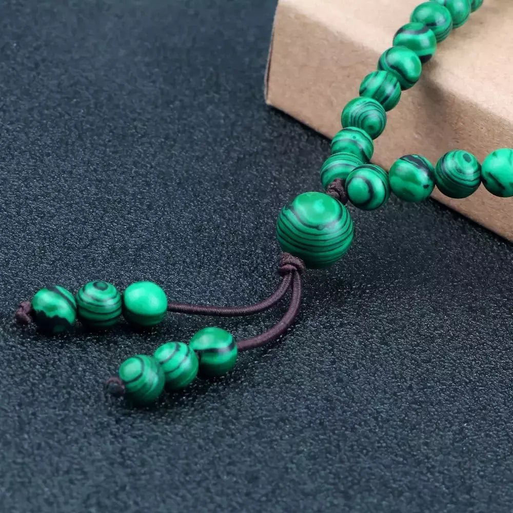 Pulseira Japamala de Malaquita vendido por Aloha Spirit Store