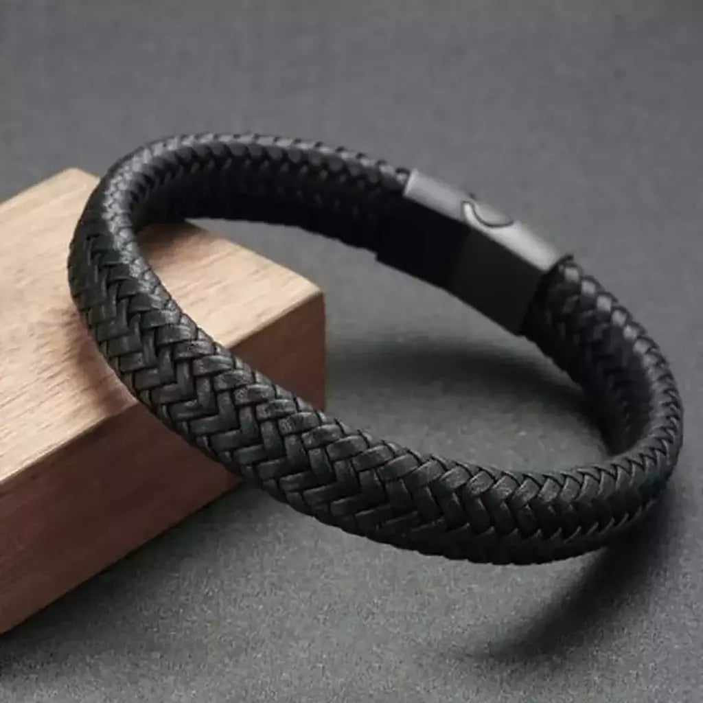 Pulseira Masculina de Couro Clássico vendido por Aloha Spirit Store