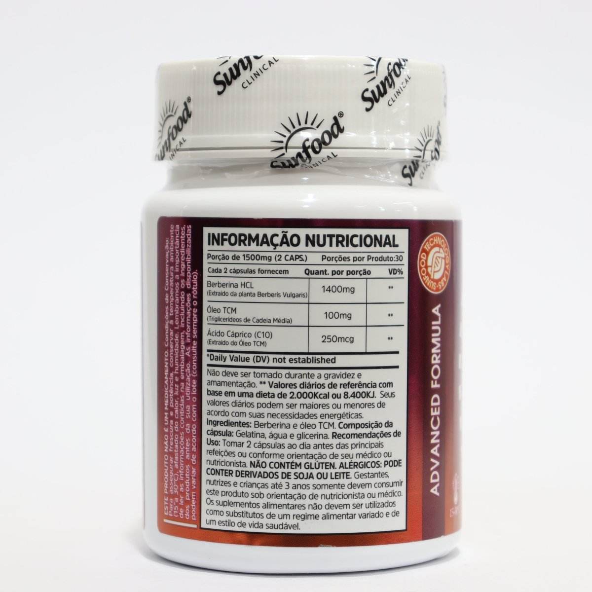 Berberina HCL + ÓLEO TCM - Aloha Spirit Store