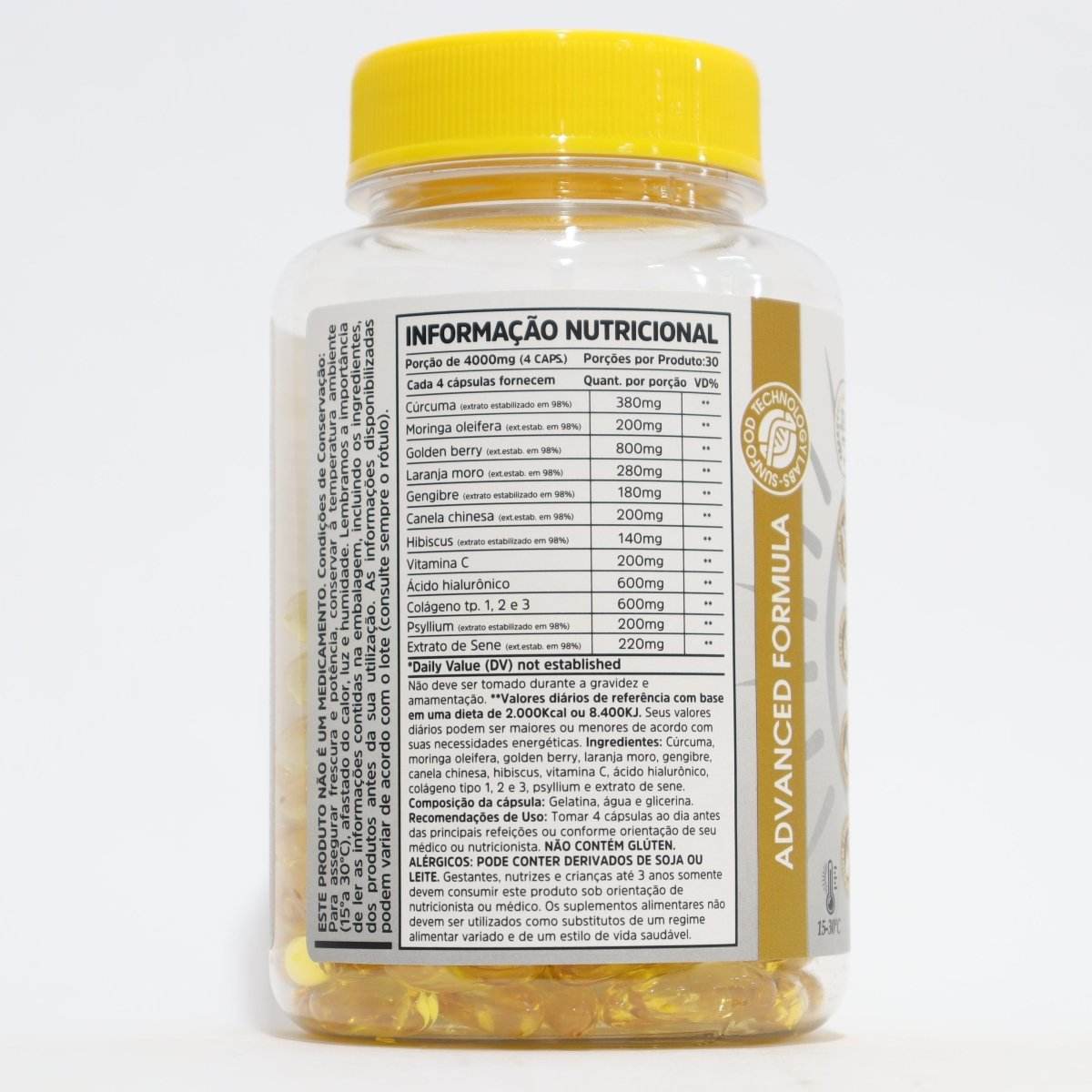 Detox Gold Seca Barriga - Aloha Spirit Store