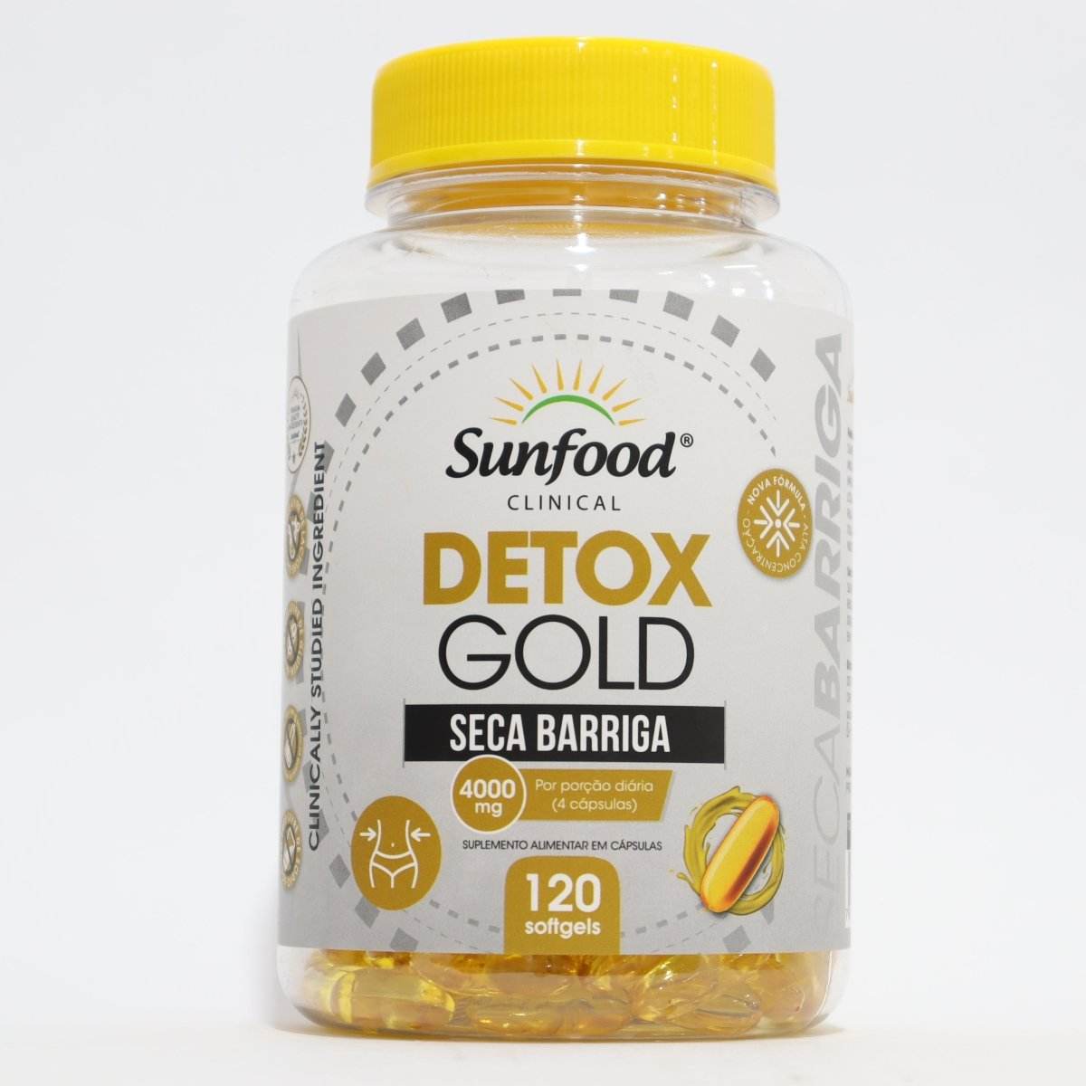 Detox Gold Seca Barriga - Aloha Spirit Store