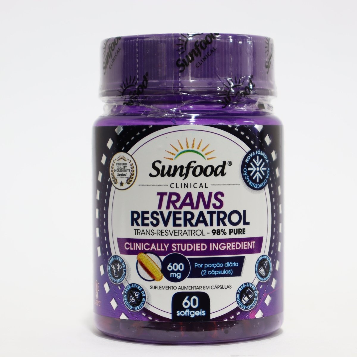Suplementos Trans Resveratrol vendido por Aloha Spirit Store