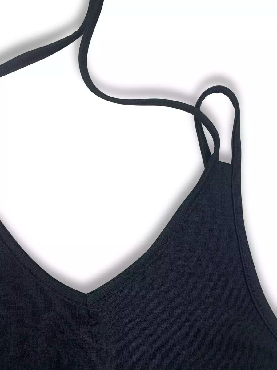 Vestido Maxi Sem Mangas Preto XL vendido por Aloha Spirit Store