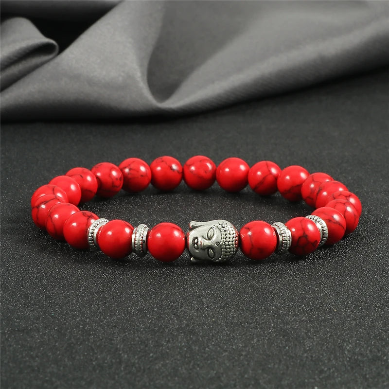 Pulseira Reiki Premium de Buda com Olho de Tigre Natural