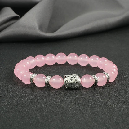 Pulseira Reiki Premium de Buda com Olho de Tigre Natural