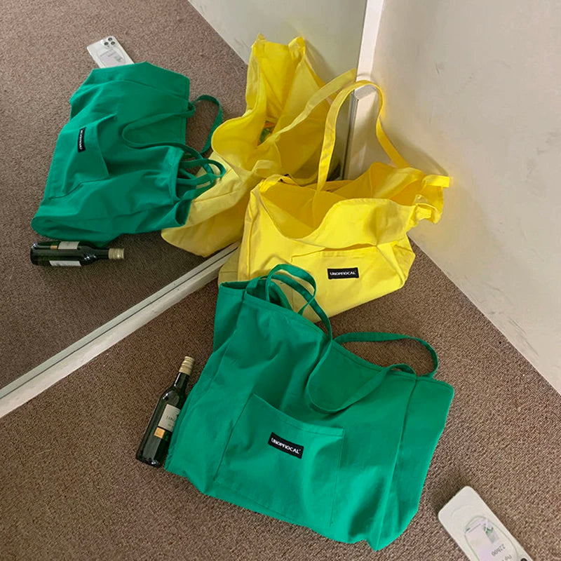 Bolsa de Lona Premium Reutilizável