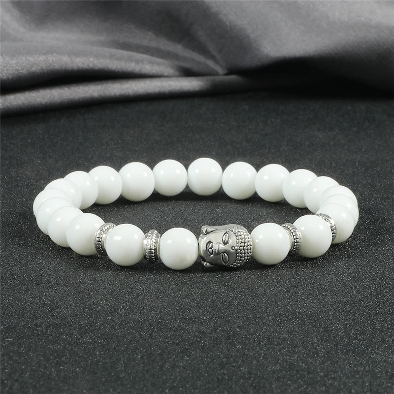 Pulseira Reiki Premium de Buda com Olho de Tigre Natural