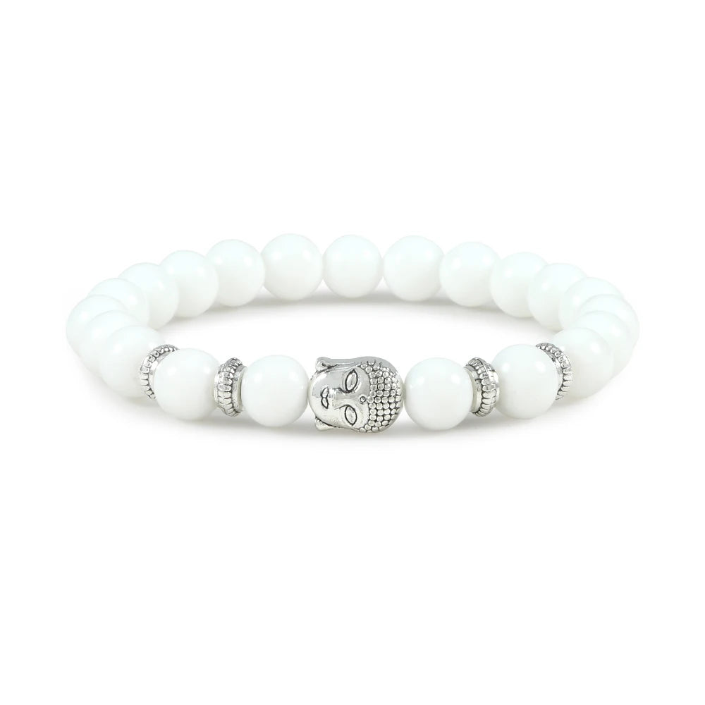 Pulseira Reiki Premium de Buda com Olho de Tigre Natural