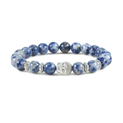 Pulseira Reiki Premium de Buda com Olho de Tigre Natural