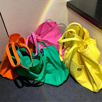 Bolsa de Lona Premium Reutilizável
