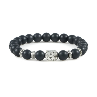 Pulseira Reiki Premium de Buda com Olho de Tigre Natural