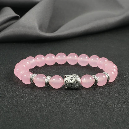 Pulseira Reiki Premium de Buda com Olho de Tigre Natural