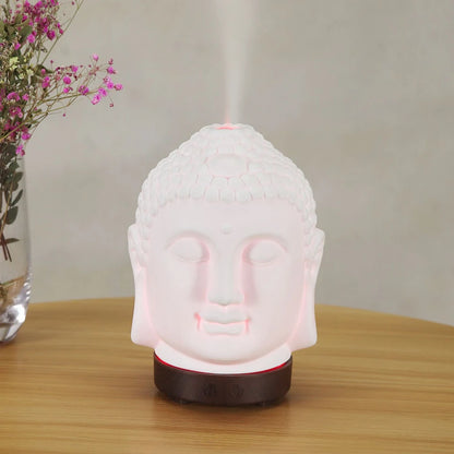 Difusor Umidificador Buda Premium com Wi-Fi e 7 Cores LED