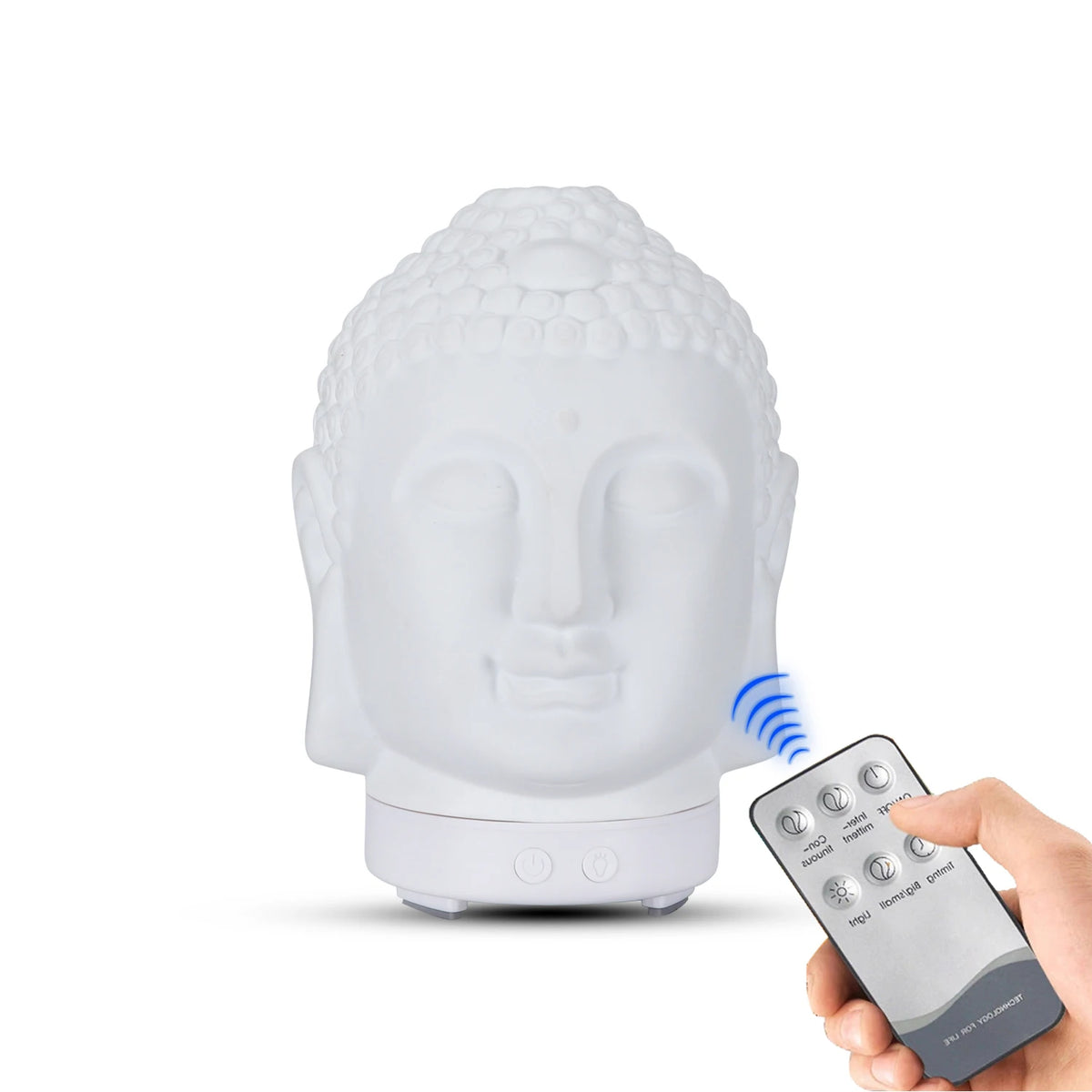 Difusor Umidificador Buda Premium com Wi-Fi e 7 Cores LED