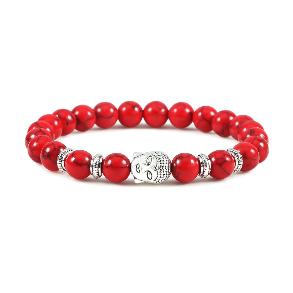 Pulseira Reiki Premium de Buda com Olho de Tigre Natural