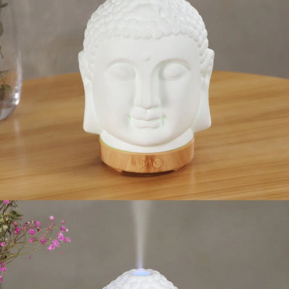 Difusor Umidificador Buda Premium com Wi-Fi e 7 Cores LED