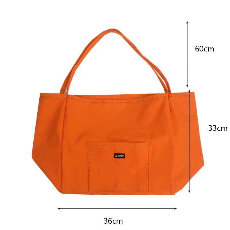 Bolsa de Lona Premium Reutilizável