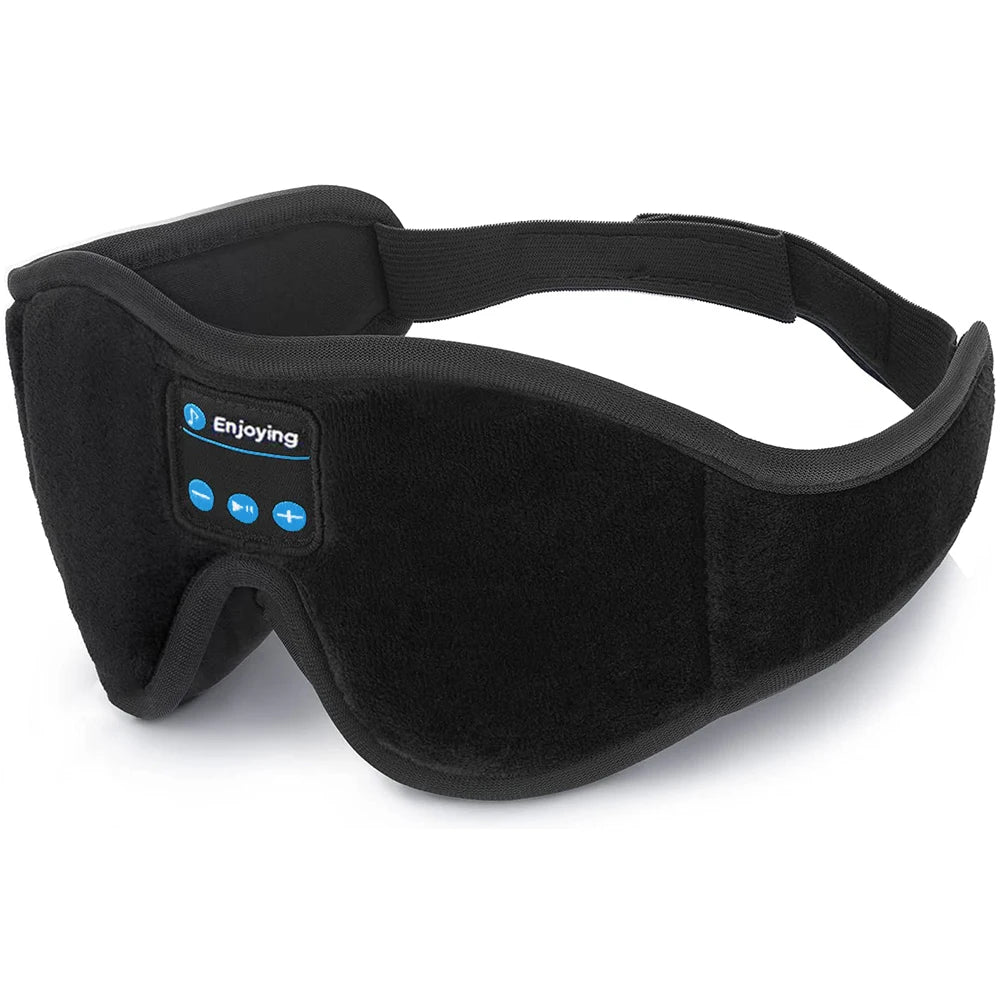 Máscara de Dormir Premium com Fone Bluetooth 3D