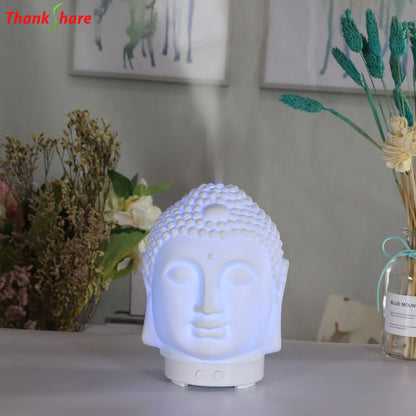 Difusor Umidificador Buda Premium com Wi-Fi e 7 Cores LED