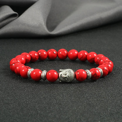 Pulseira Reiki Premium de Buda com Olho de Tigre Natural