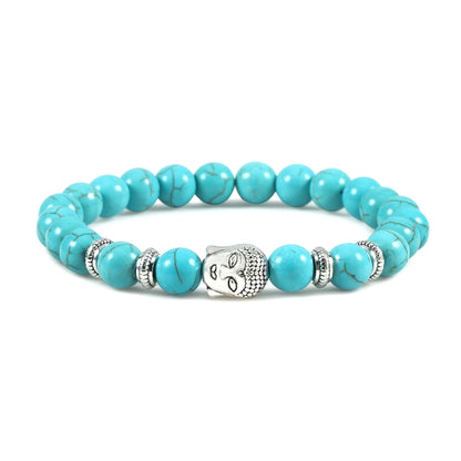 Pulseira Reiki Premium de Buda com Olho de Tigre Natural