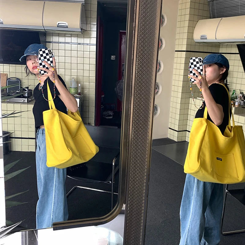 Bolsa de Lona Premium Reutilizável
