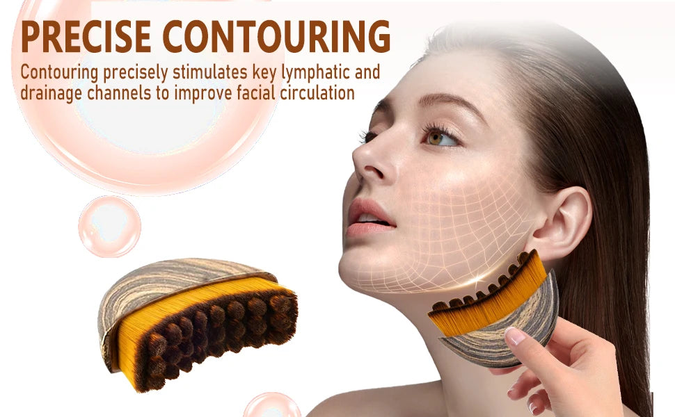 Escova Facial Premium para Drenagem Linfática
