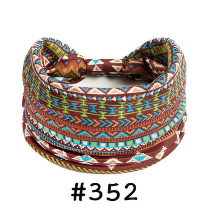 Faixa de Cabelo Turbante Boho Premium