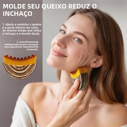 Escova Facial Premium para Drenagem Linfática