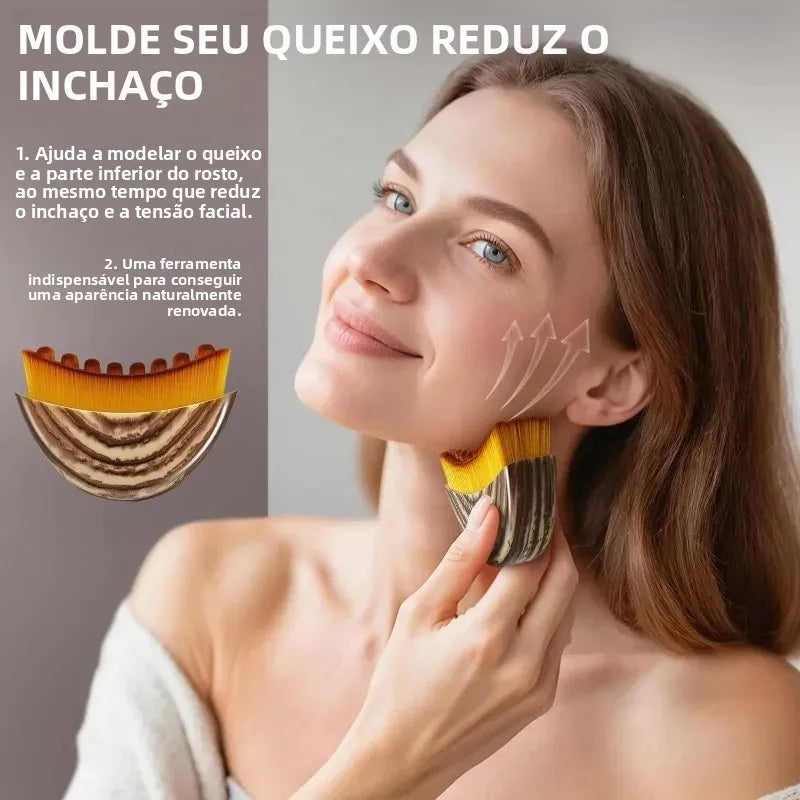 Escova Facial Premium para Drenagem Linfática