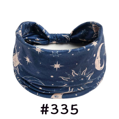 Faixa de Cabelo Turbante Boho Premium