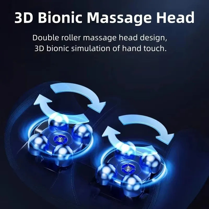 Massageador Elétrico Premium para Pés e Panturrilhas