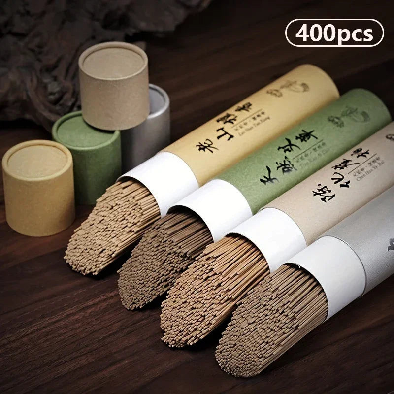Kit Premium com 400 Varetas de Incenso Natural
