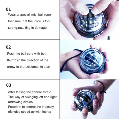Bola Giroscópica Premium LED com Autostart