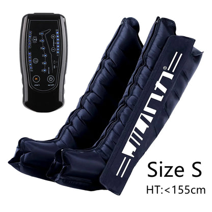 Botas de Pressoterapia Premium JILI com 6 Câmaras