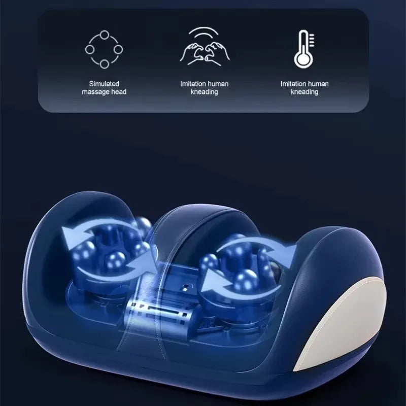 Massageador Elétrico Premium para Pés e Panturrilhas