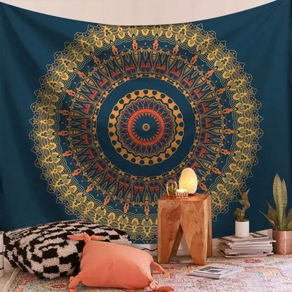 Tapeçaria Mandala Boho Premium