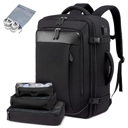 Mochila de Viagem Premium Grande Capacidade Expansível