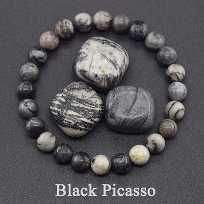Pulseira Reiki Premium de Pedras Naturais