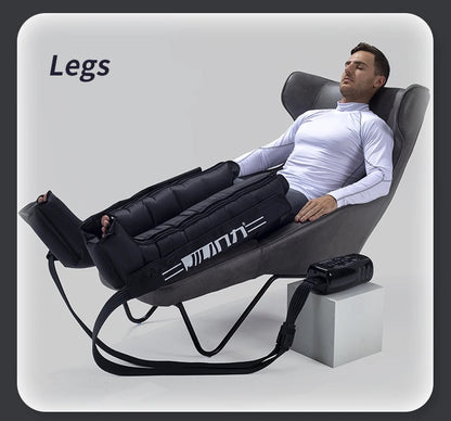Botas de Pressoterapia Premium JILI com 6 Câmaras
