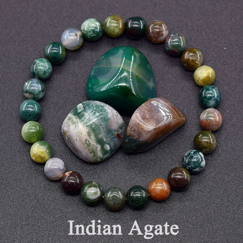 Pulseira Reiki Premium de Pedras Naturais