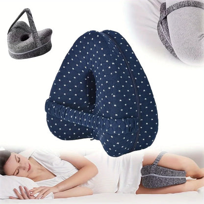 Travesseiro Ortopédico de Memory Foam para Pernas e Joelhos