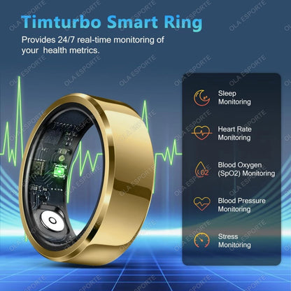 Smart Ring Premium — Monitoramento Completo de Saúde
