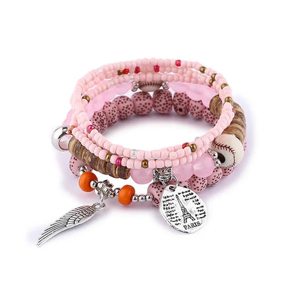 Kit de Pulseiras Boho Premium Árvore da Vida