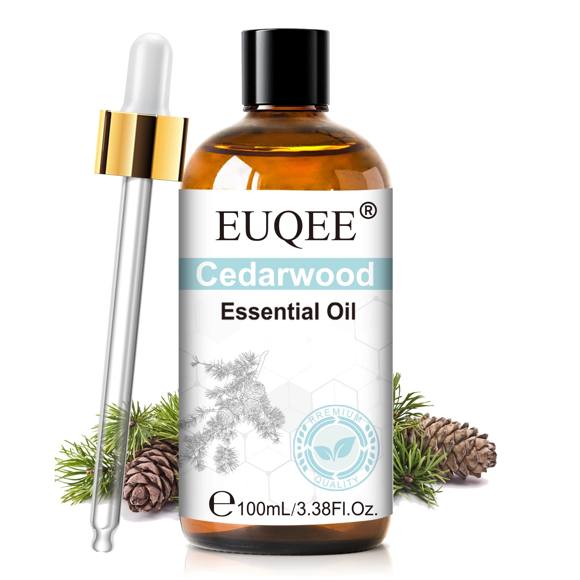 Óleo Essencial Premium EUQEE 100ml para Difusor de Varetas e Umidificador