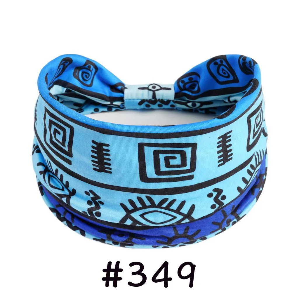 Faixa de Cabelo Turbante Boho Premium