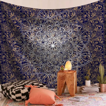 Tapeçaria Mandala Boho Premium