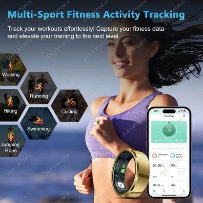 Smart Ring Premium — Monitoramento Completo de Saúde